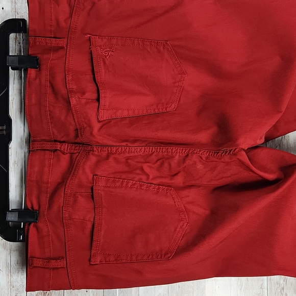 NWOT, VIP, women's Red pants, stretchy fabric, Size 18 - Picture 9 of 9
